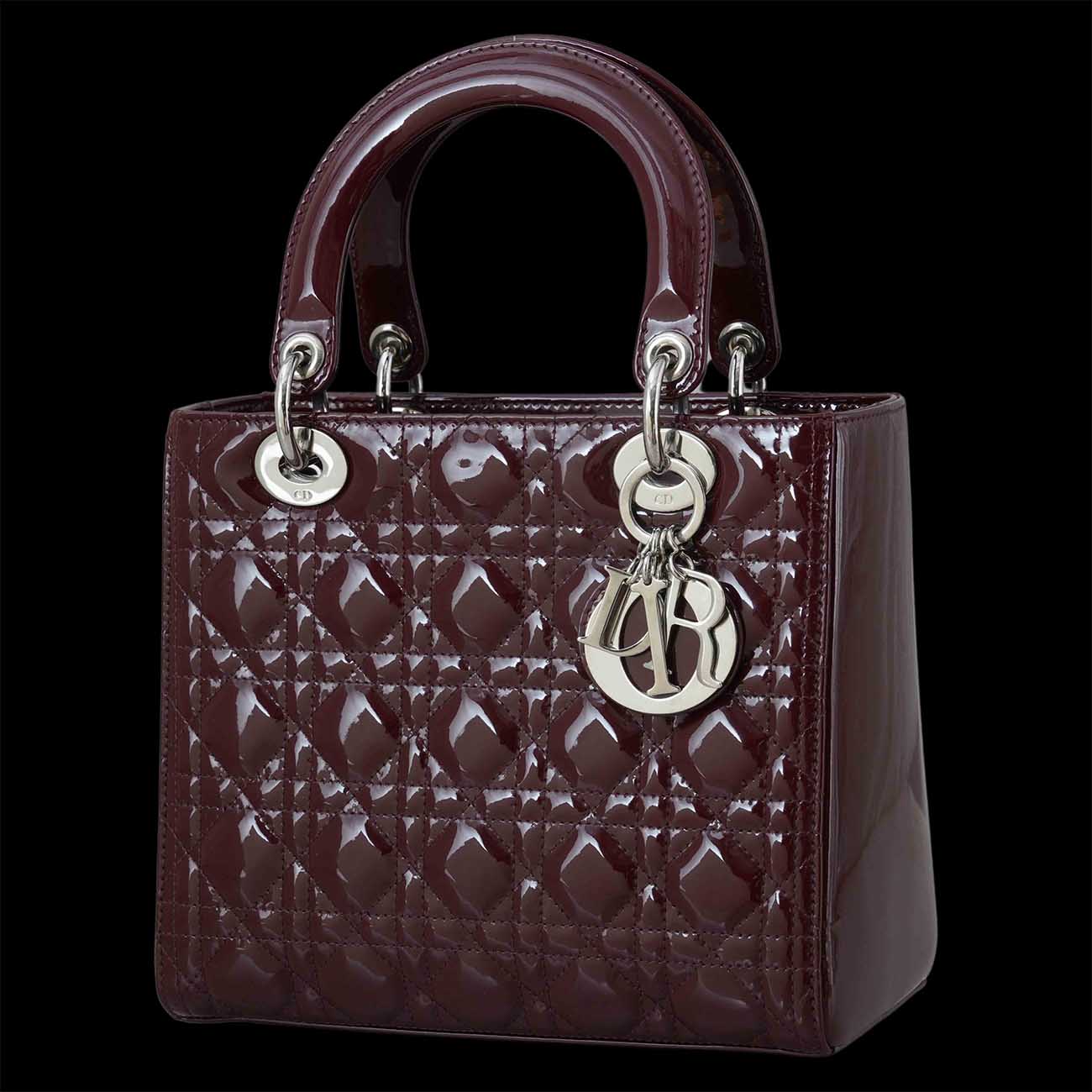 CHRISTIAN DIOR(USED)크리스찬디올 페이던트 레이디디올 미듐